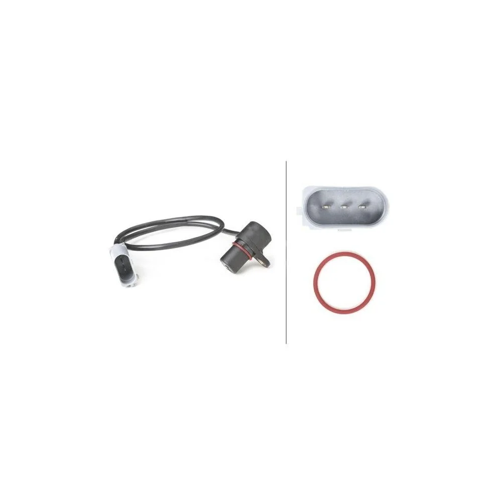 Датчик импульсов коленвала HELLA 6PU 009 146-251 для AUDI SEAT SKODA VW, фото №1