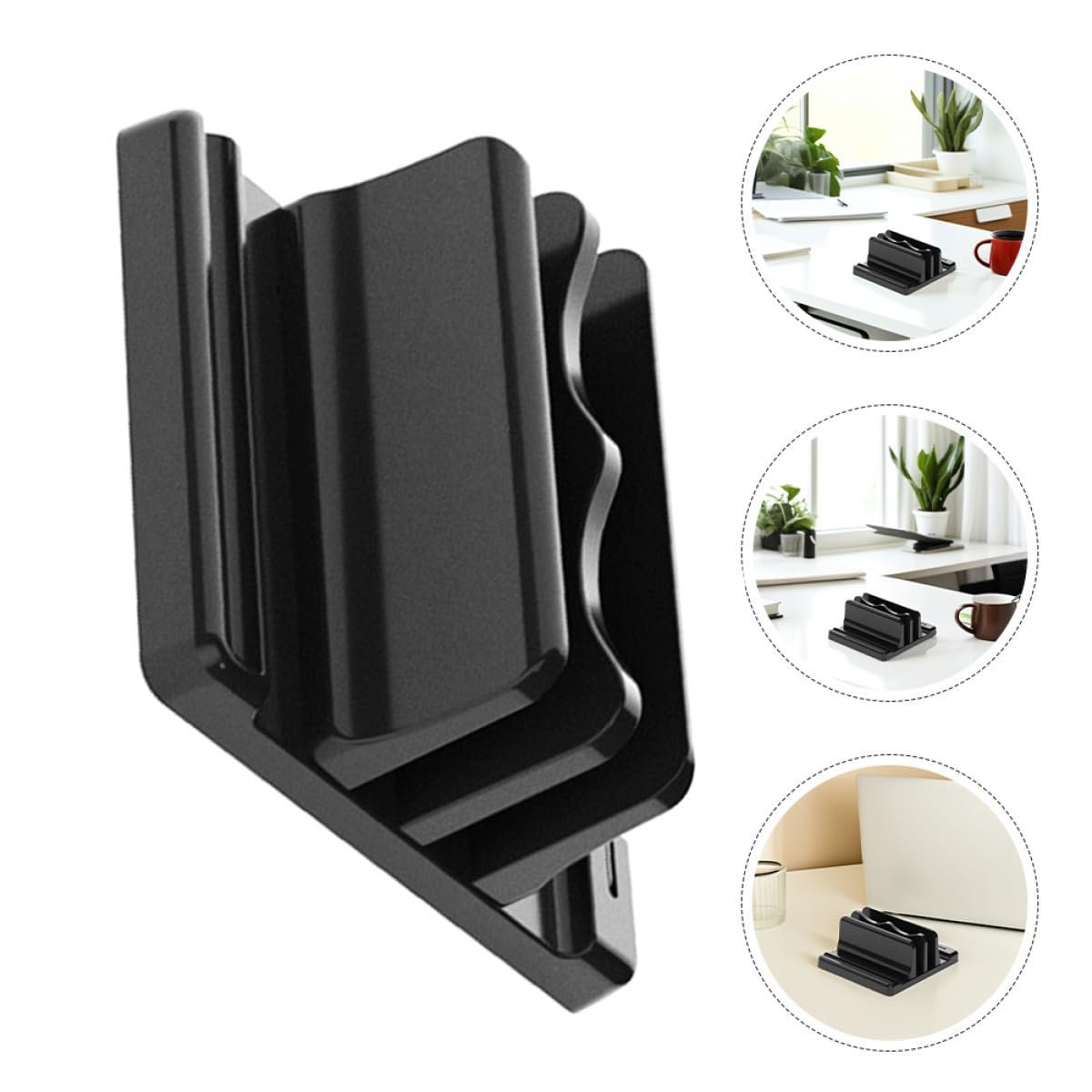 Держатель Вертикальный UKCOCO для Ноутбука и Книг с Двойным Регулируемым Слотом, фото №8