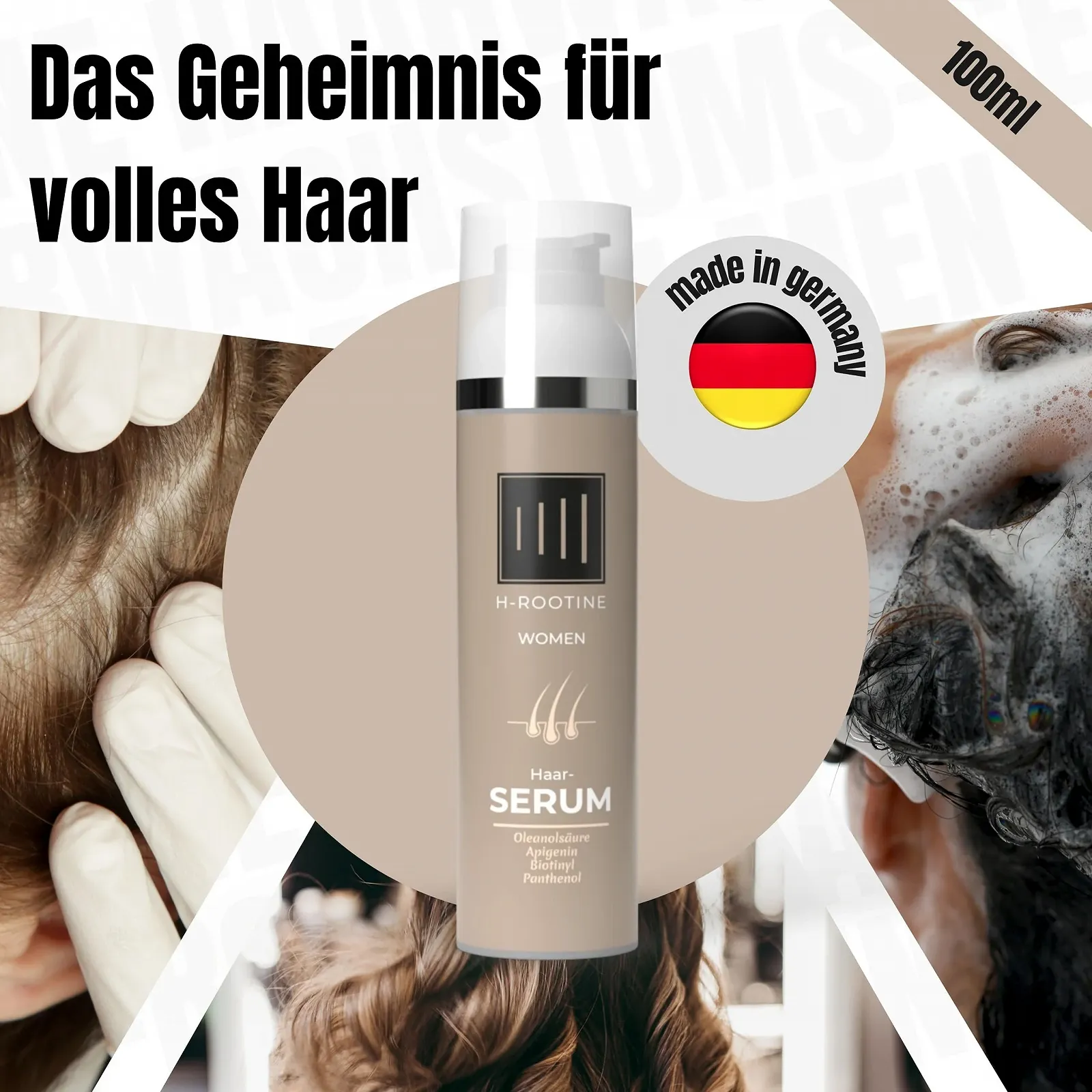 Сироватка для росту волосся H-ROOTINE для жінок 75 мл, фото №8
