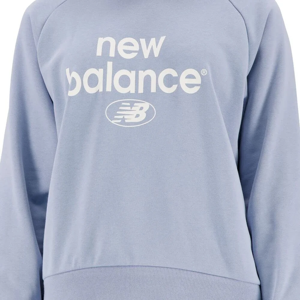 Женская флисовая толстовка New Balance Nb Essentials Graphic Crew, фото №4