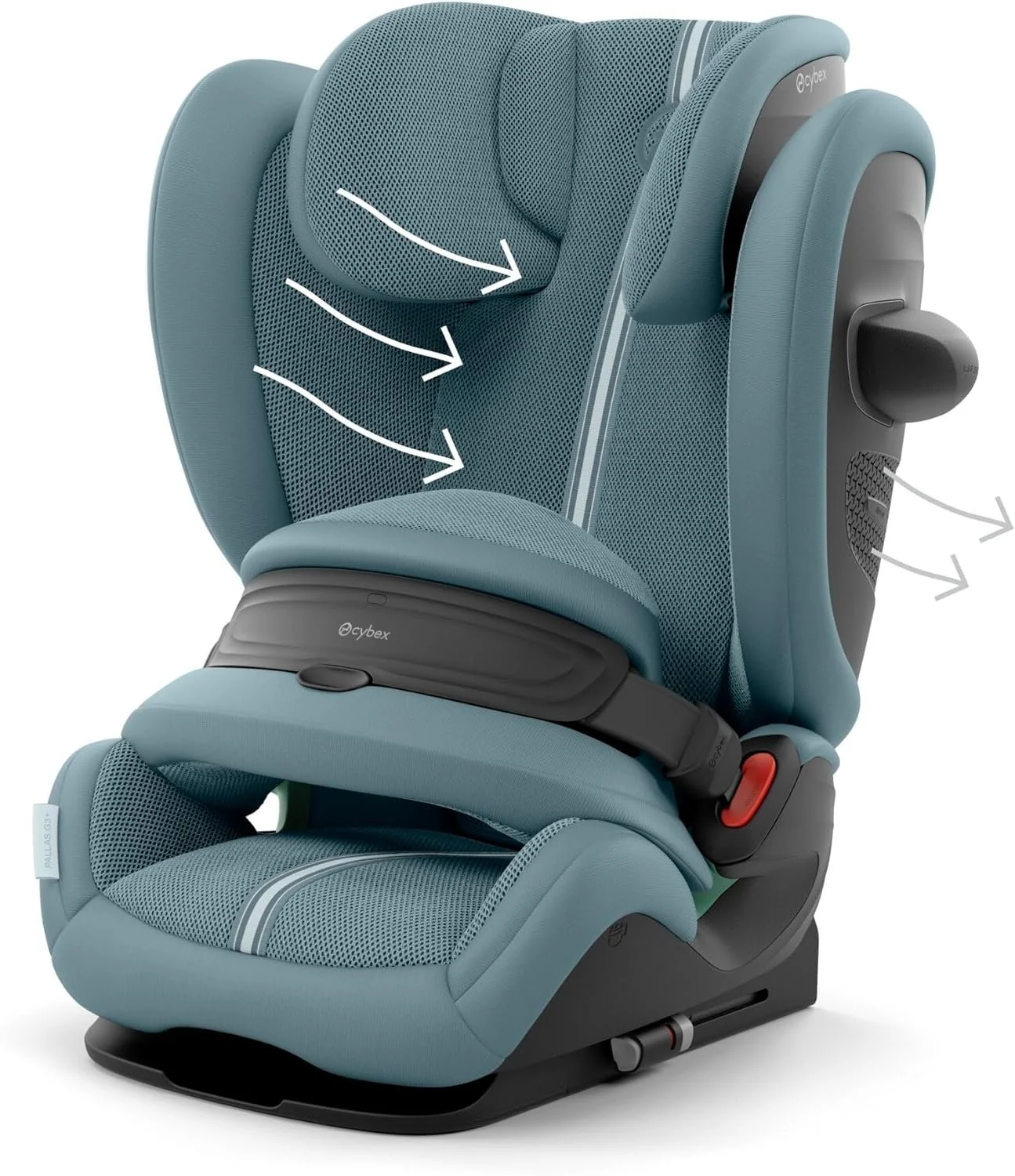 Автокрісло Cybex Gold Pallas G3 i-Size / 76-150 см / Від 15 місяців / Блакитний, фото №4