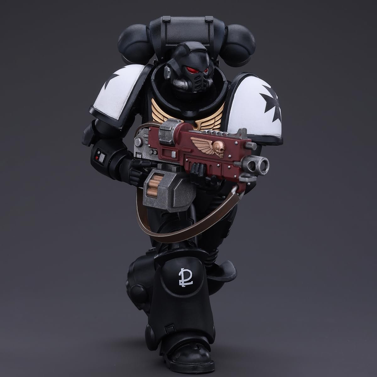 Фігурка Joytoy Warhammer 40,000 1/18 Space Marines Black Templars Outriders Brother Valtus, фото №5