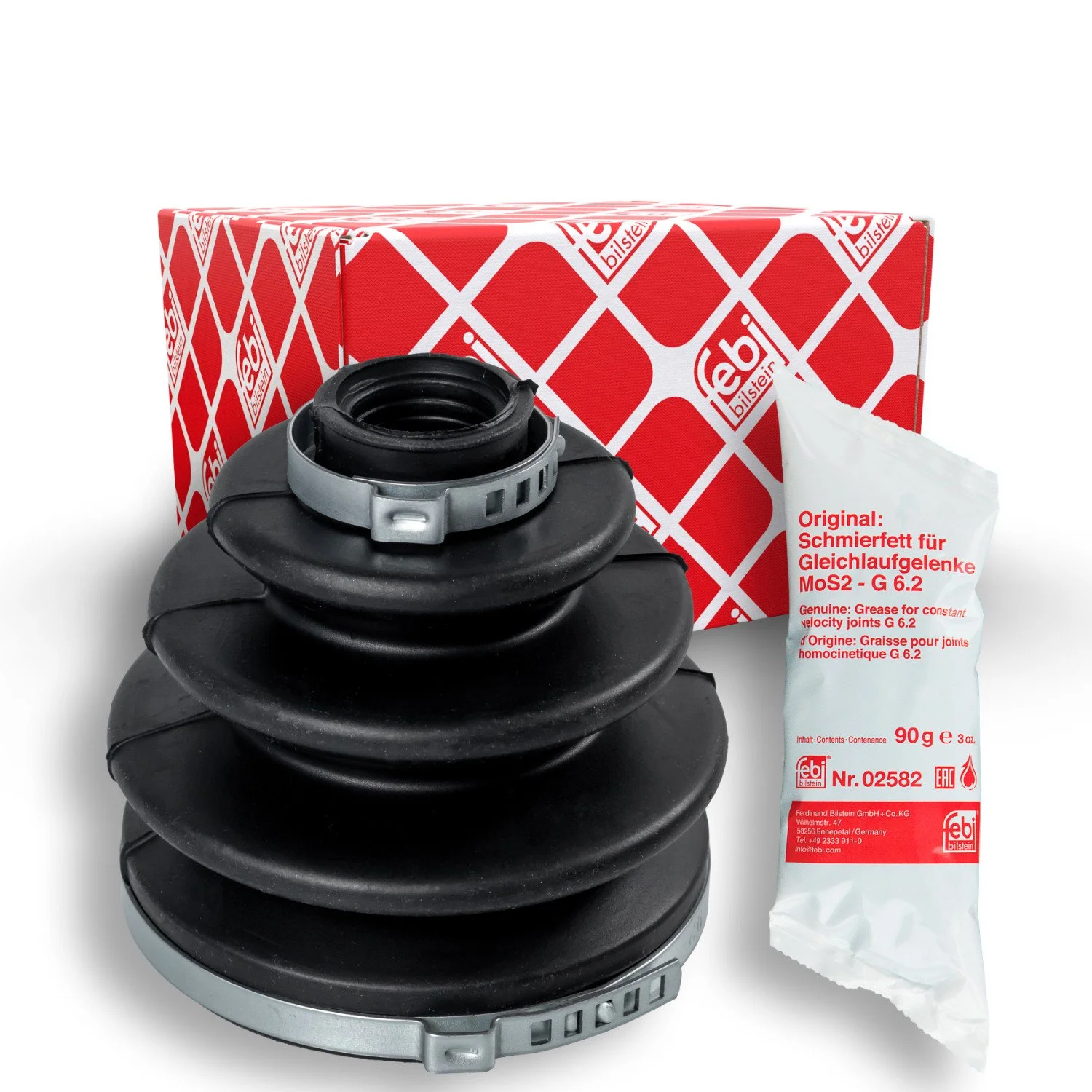 Комплект пильовика ШРУСа FEBI BILSTEIN 173210 для FORD, фото №1 Комплект пильовика ШРУСа FEBI BILSTEIN 173210 для FORD, фото №1