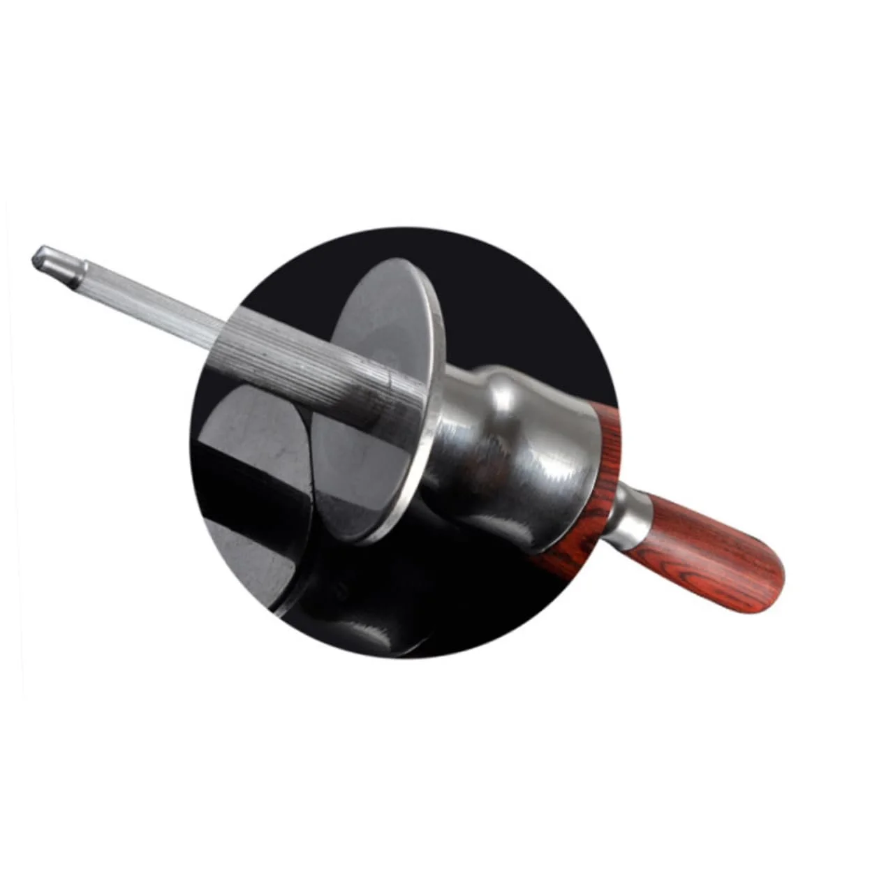 Точило для ножів з дерев’яною ручкою для дому та ресторану, фото №5