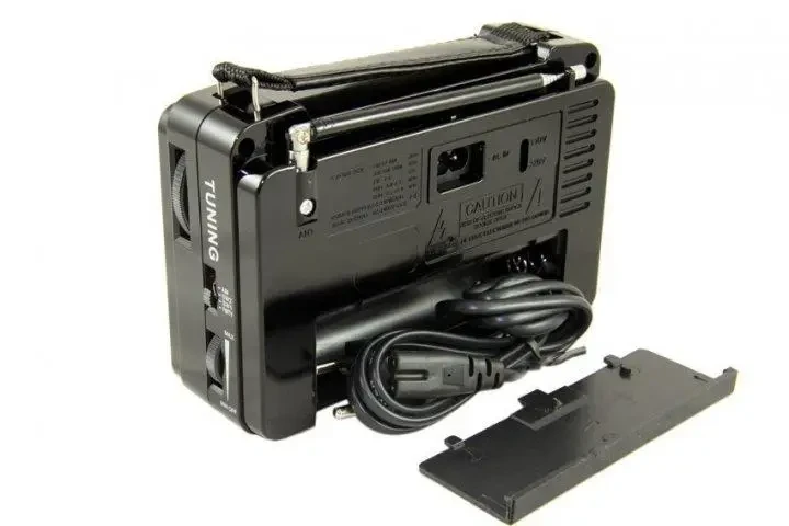 Радиоприемник портативный Golon RX-606AC, черный, фото №3