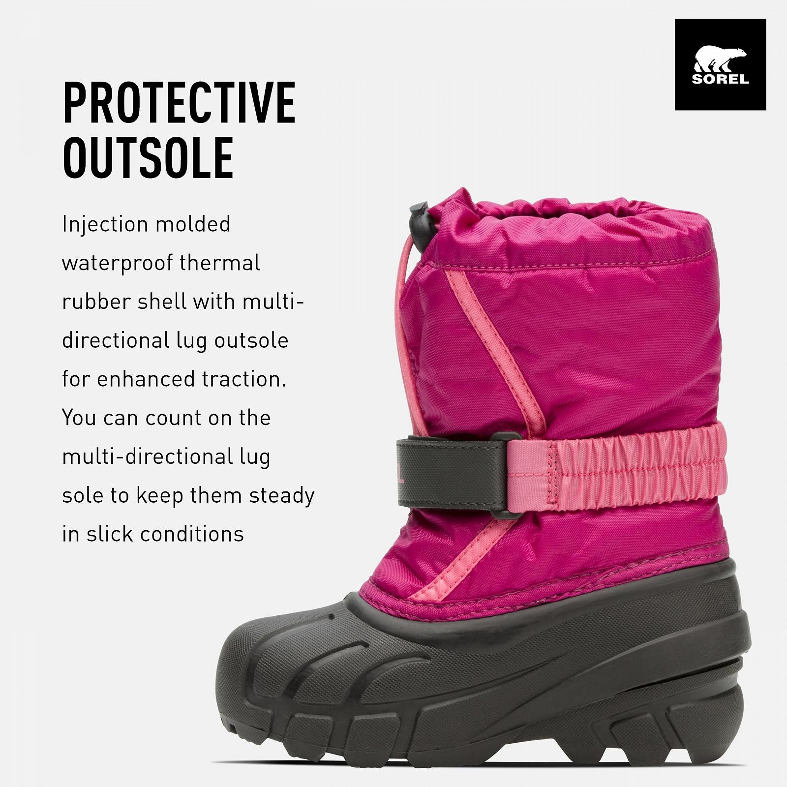 Ботинки Sorel Flurry Unisex Детские Зимние, фото №3