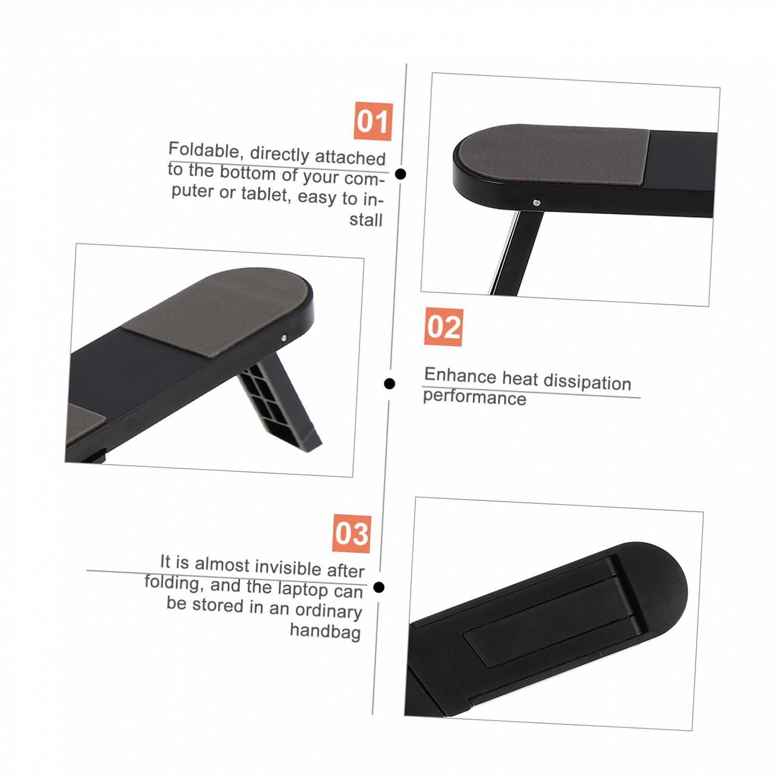 Підставка для ноутбука складана Tofficu 1 шт. для столу Портативна компактна, фото №6
