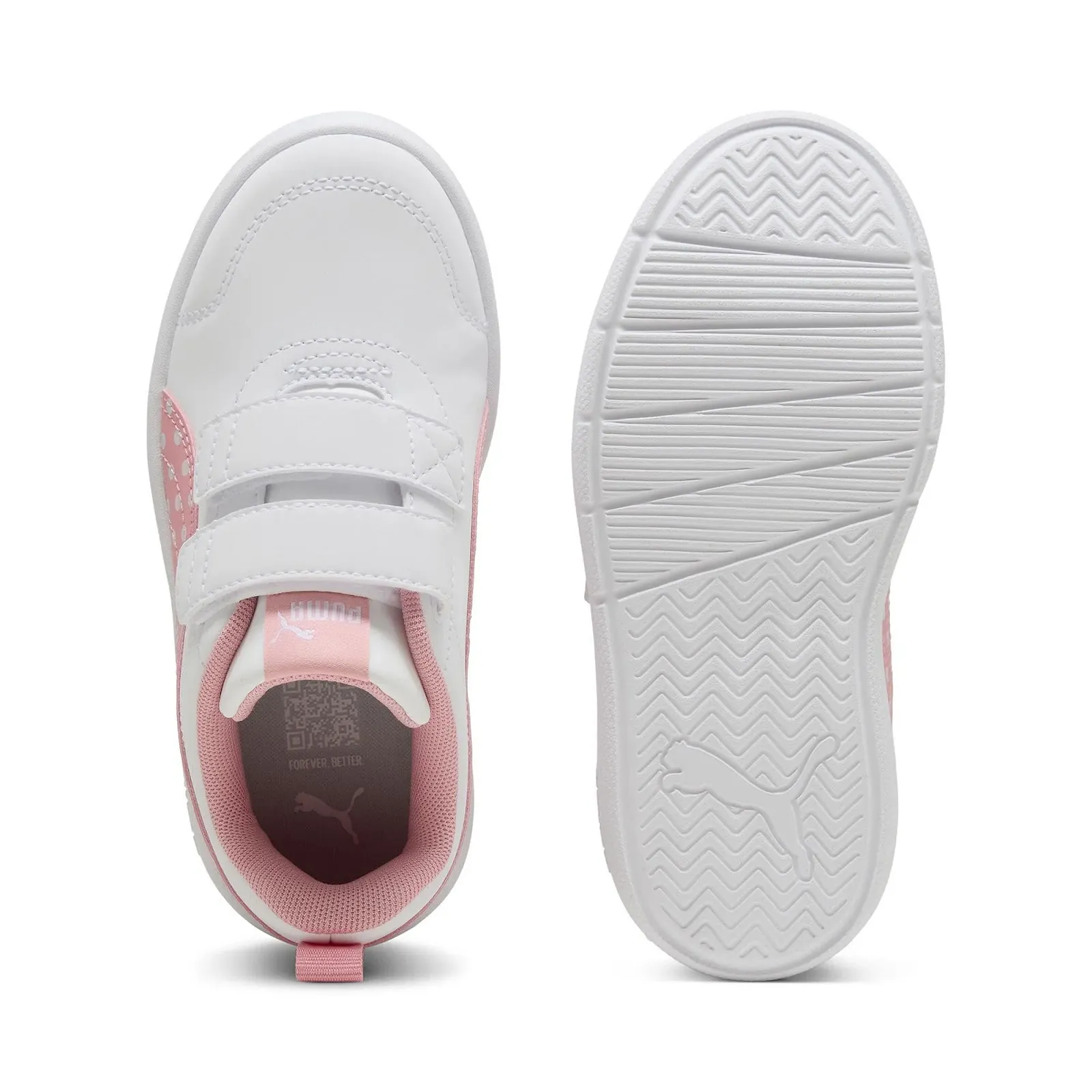Кроссовки PUMA Courtflex V3 Dotty V Ps для девочек, фото №4