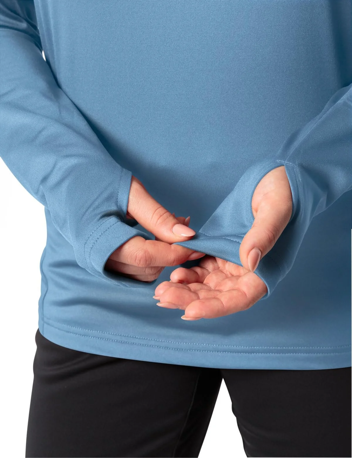 Жіночий пуловер VAUDE Livigno Halfzip II, фото №5 Жіночий пуловер VAUDE Livigno Halfzip II, фото №5