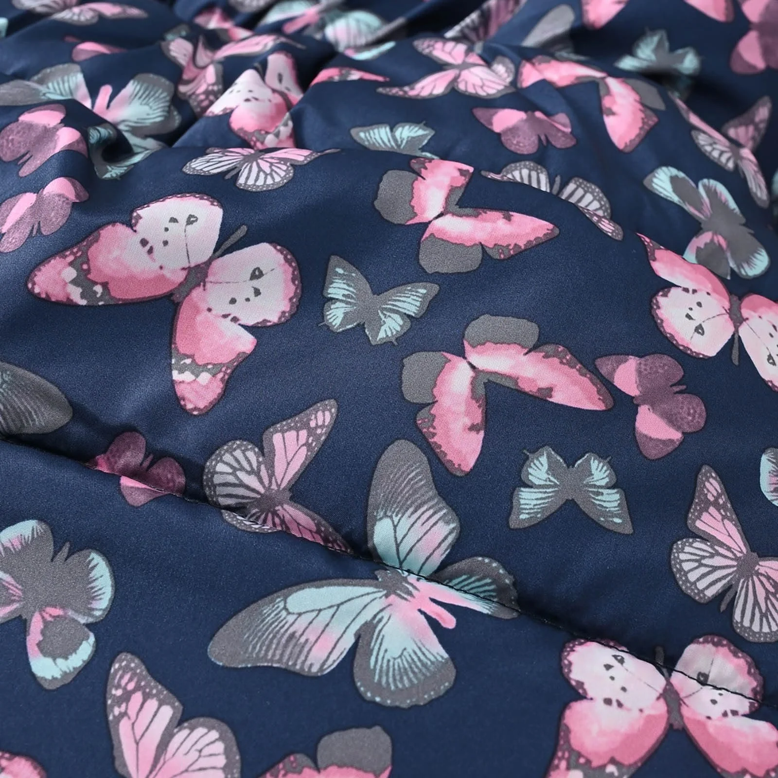 Пальто зимнее детское Девочки Длинная куртка софтшелл Толстая куртка для активного отдыха с меховым капюшоном Элегантная однотонная парка для активного отдыха на молнии, фото №6