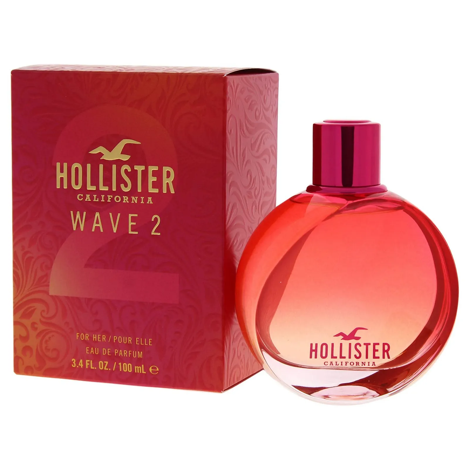 Парфюмированная вода Hollister Wave 2 для женщин, 100мл, фото №3