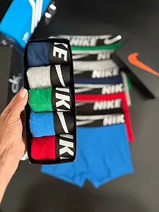 Чоловічі труси боксери комплект NIKE різнокольорові ціна на synthetic.ua - Фото 1 Чоловічі труси боксери комплект NIKE різнокольорові synthetic.ua - Фото 1