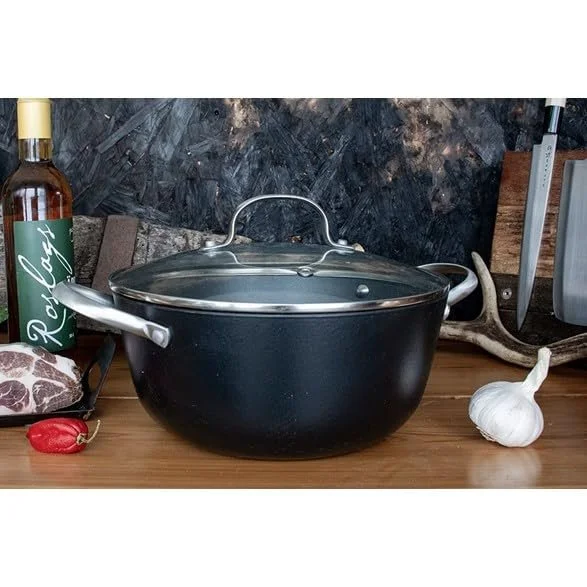 Каструля Satake чавунна легка з кришкою 24 см 4 л, фото №3 Каструля Satake чавунна легка з кришкою 24 см 4 л, фото №3