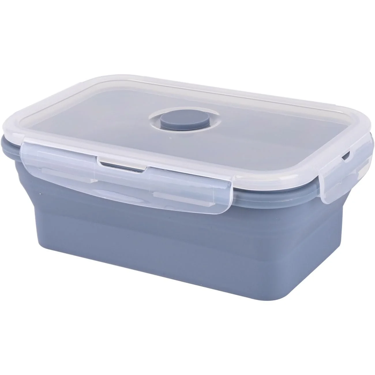 Набір силіконових контейнерів для їжі ideoon 4 шт. складні BPA-Free, фото №9