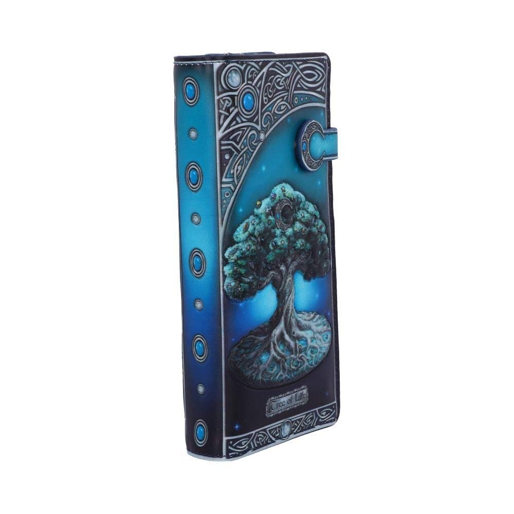 Кошелек Tree of Life Pagan Moon Embossed Nemesis Now B5174R0 Зеленый, 18.5 см, фото №4