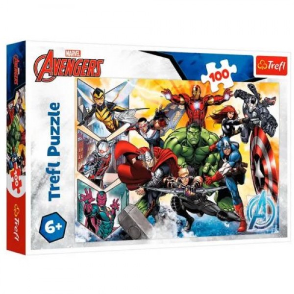 Пазлы Марвел Сила мстителей 100 элем, фото №1 Пазлы Марвел Сила мстителей 100 элем, фото №1