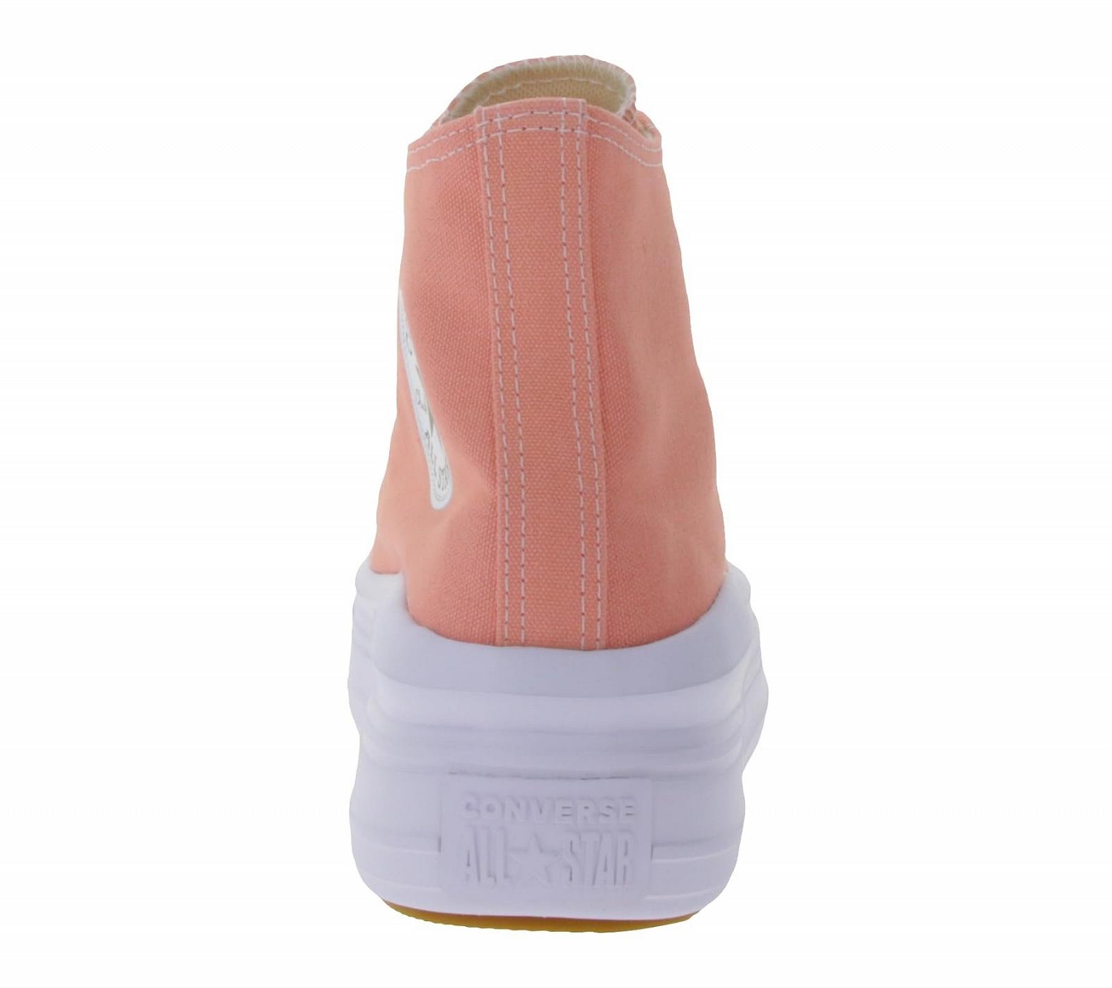 Кеди Converse Move Platform Hi Жіночі Чорний/Білий, Чорний Білий, medium, фото №6