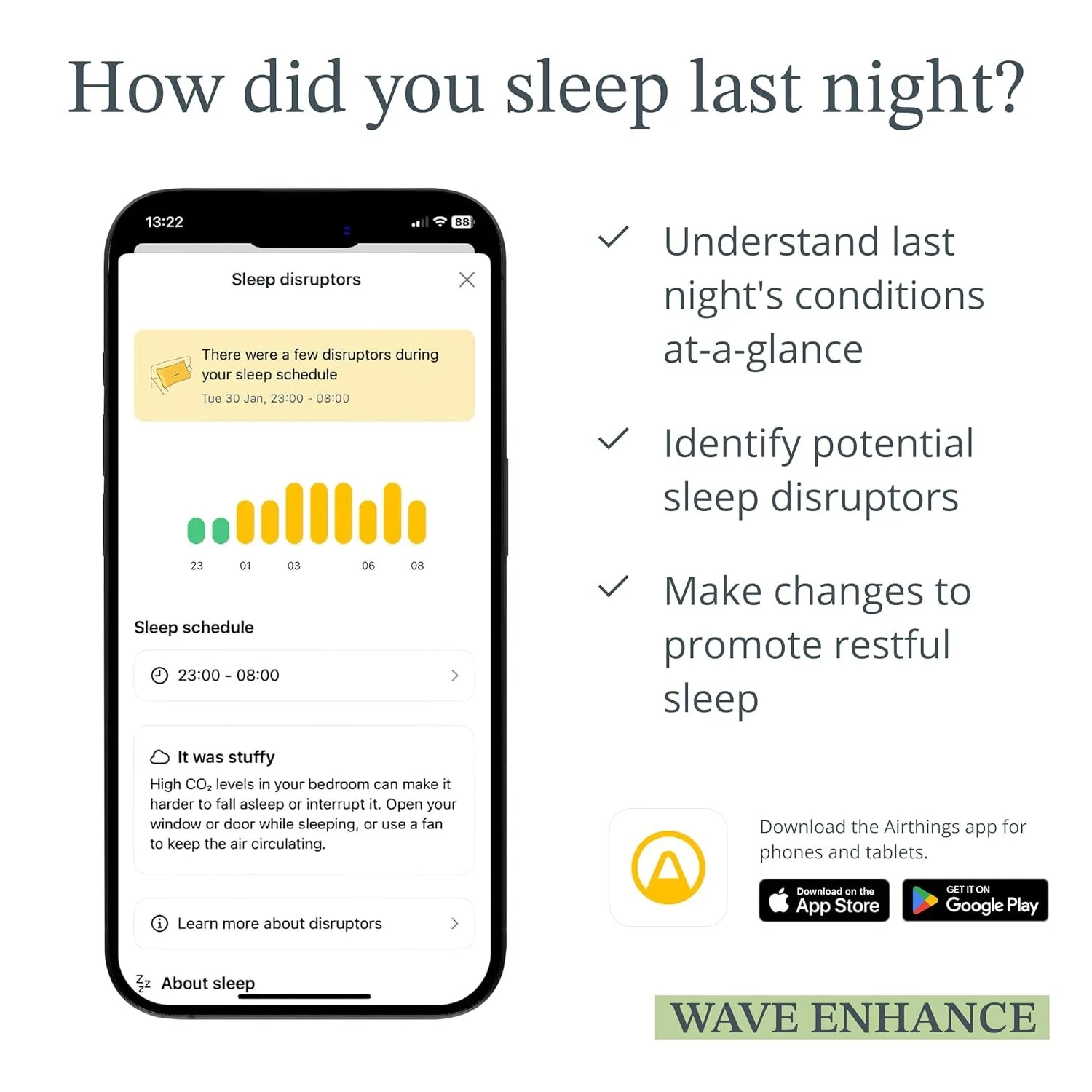 Детектор радону Airthings Wave Enhance Білий, фото №6