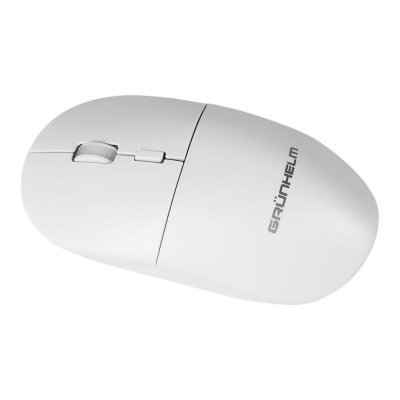 Мышка Grunhelm M-521WL-B Wireless White (126873), фото №3