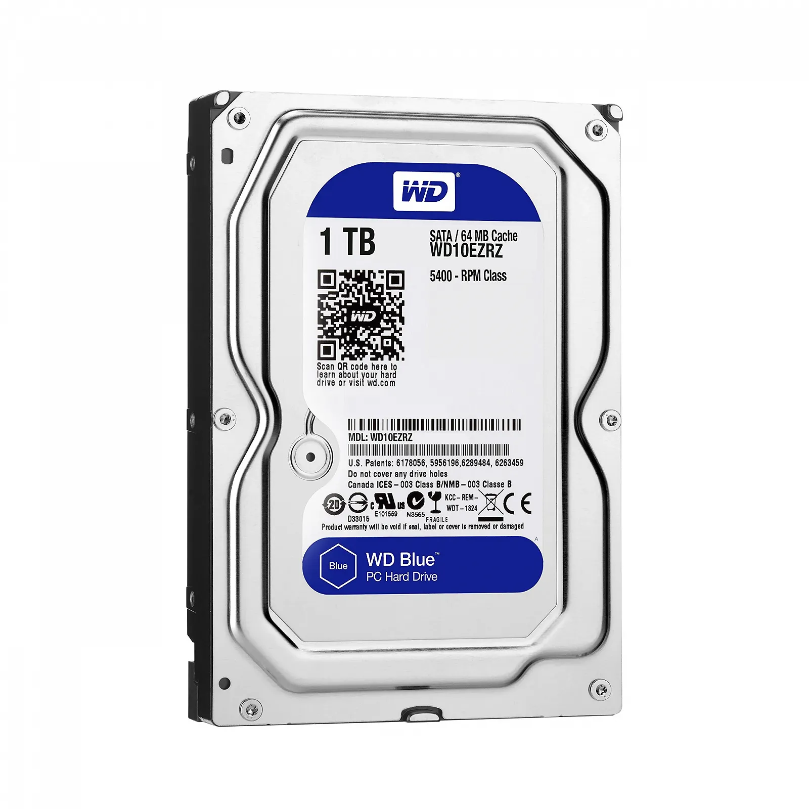 Внутренний жесткий диск Western Digital WD10EZRZ 3.5” 5400 RPM 64 MB SATA, фото №2