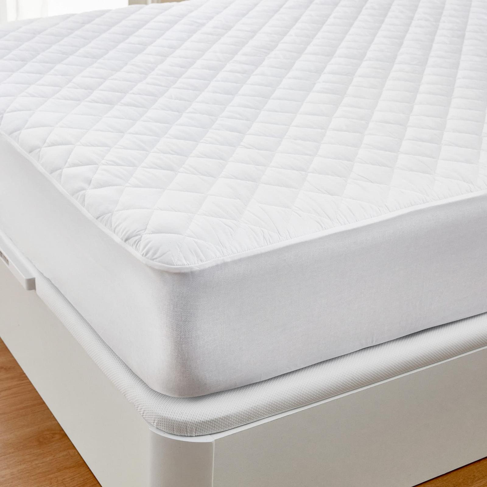 Наматрасник Pikolin Home стеганый Letto 90 x 190/200 см Bianco, фото №3