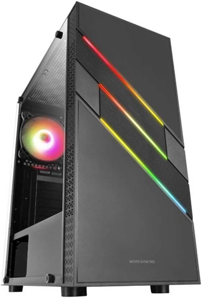 Корпус для ПК Mars Gaming MC-U3 / ARGB / Чорний, фото №1