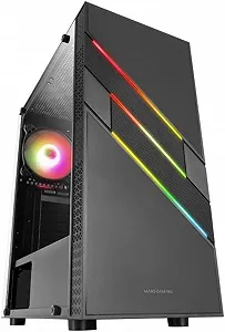 Корпус для ПК Mars Gaming MC-U3 / ARGB / Чорний - Фото 1