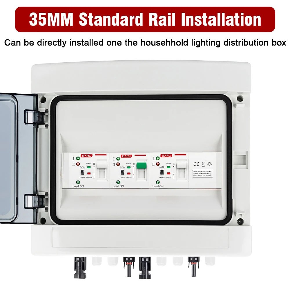 Автомат введення резерву EARU EAATS-F-CG-80 2P 80A 230V АВР перемикач, фото №9