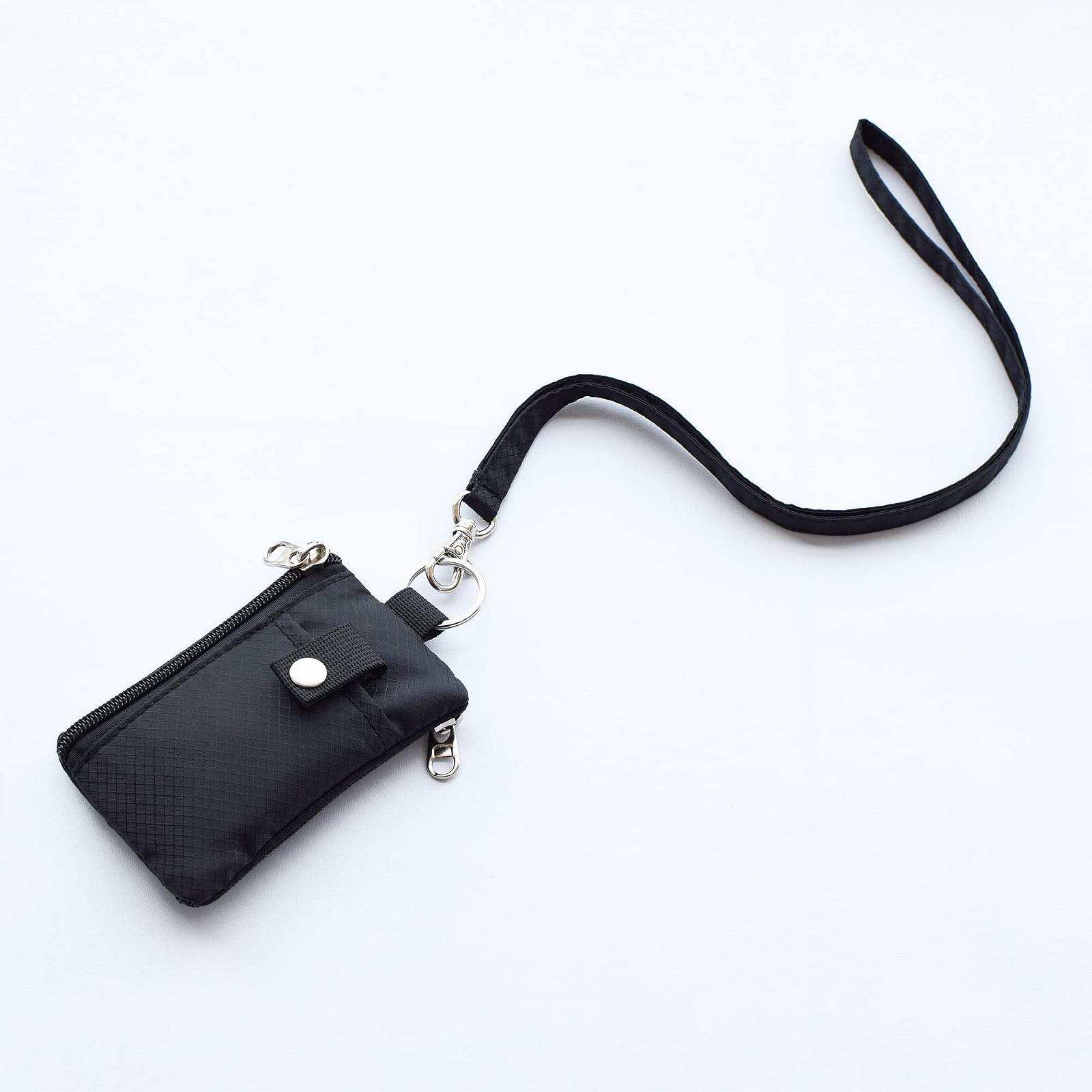 Гаманець CHENSPRX Minimalist RFID Blocking з вікном для ID водостійкий на блискавці з ремінцем та брелоком GreenOnion + DarkGreen, фото №2 Гаманець CHENSPRX Minimalist RFID Blocking з вікном для ID водостійкий на блискавці з ремінцем та брелоком GreenOnion + DarkGreen, фото №2
