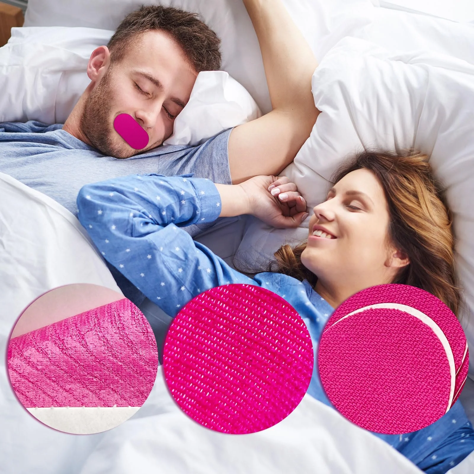 Пластир для рота для сну, 60 шт, фото №3 Пластир для рота для сну, 60 шт, фото №3