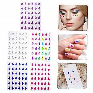 Наклейки для нігтів та обличчя minkissy, 25 аркушів synthetic.ua - Фото 1