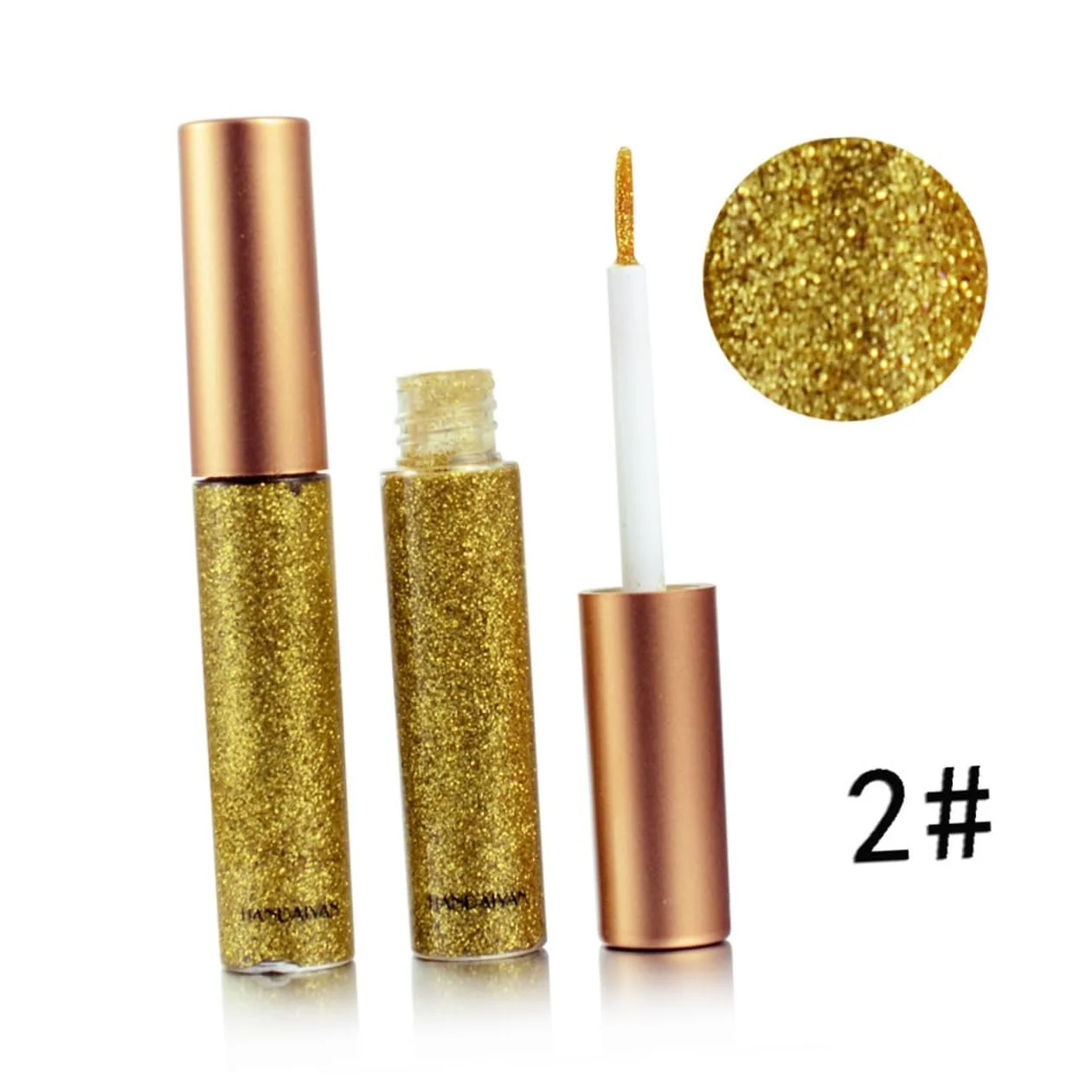 Рідка Підводка для очей FRCOLOR Блискітки, фото №5