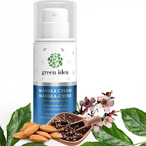 Крем для обличчя Green idea Manuka Acne проти прищів з олією чайного дерева та манукою 50 мл - Фото 1