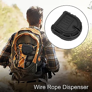 Тримач-дозатор шнура Dreuhuing Paracord, пристрій для виживання, інструменти для кемпінгу та пригод на відкритому повітрі. synthetic.ua - Фото 1