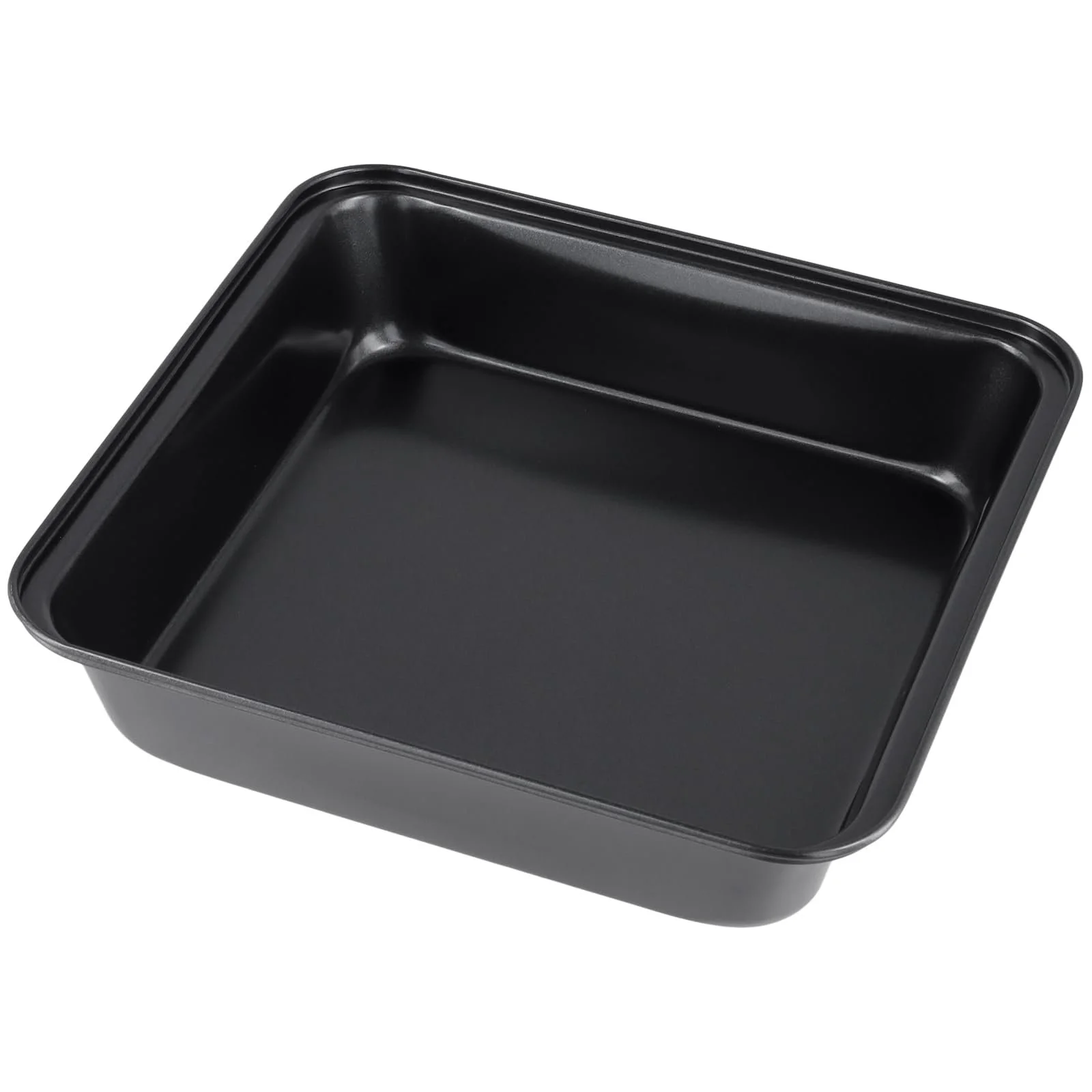 Набор форм для выпечки 4 шт. 21 x 21 x 5 см квадратные антипригарные для лазаньи и тортов черные, фото №6 Набор форм для выпечки 4 шт. 21 x 21 x 5 см квадратные антипригарные для лазаньи и тортов черные, фото №6