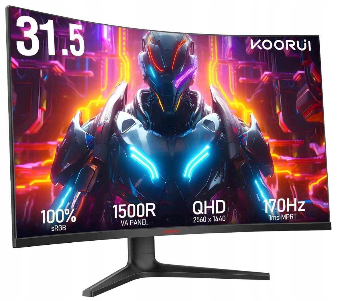 Монитор 32" KOORUI MG32A4QB 2K VA 170 Гц, фото №1 Монитор 32" KOORUI MG32A4QB 2K VA 170 Гц, фото №1