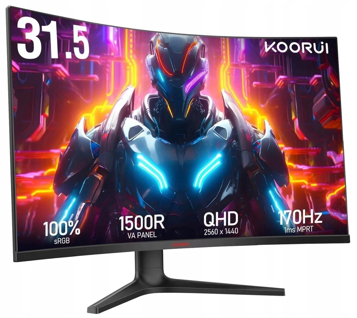Монитор 32" KOORUI MG32A4QB 2K VA 170 Гц, фото №1
