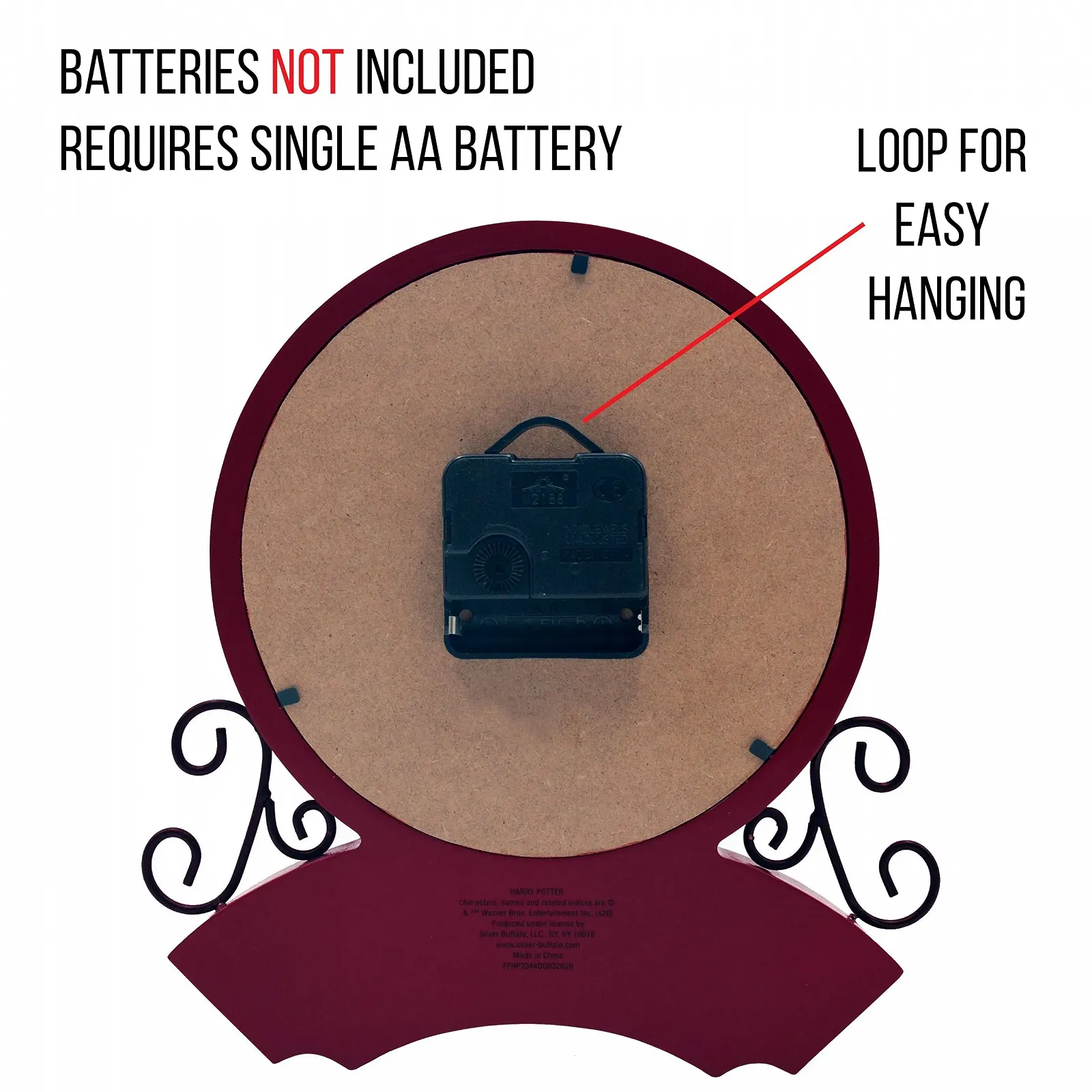 Настольные часы Silver Buffalo Harry Potter Hogwarts Express Platform 9 3/4, фото №4 Настольные часы Silver Buffalo Harry Potter Hogwarts Express Platform 9 3/4, фото №4