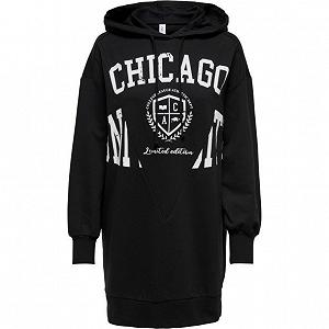 Туніка ONLZOEY LS DREAMER OVERSIZED TUNIC NN 15258223 Print:CHICAGO ONLY M - Фото 1