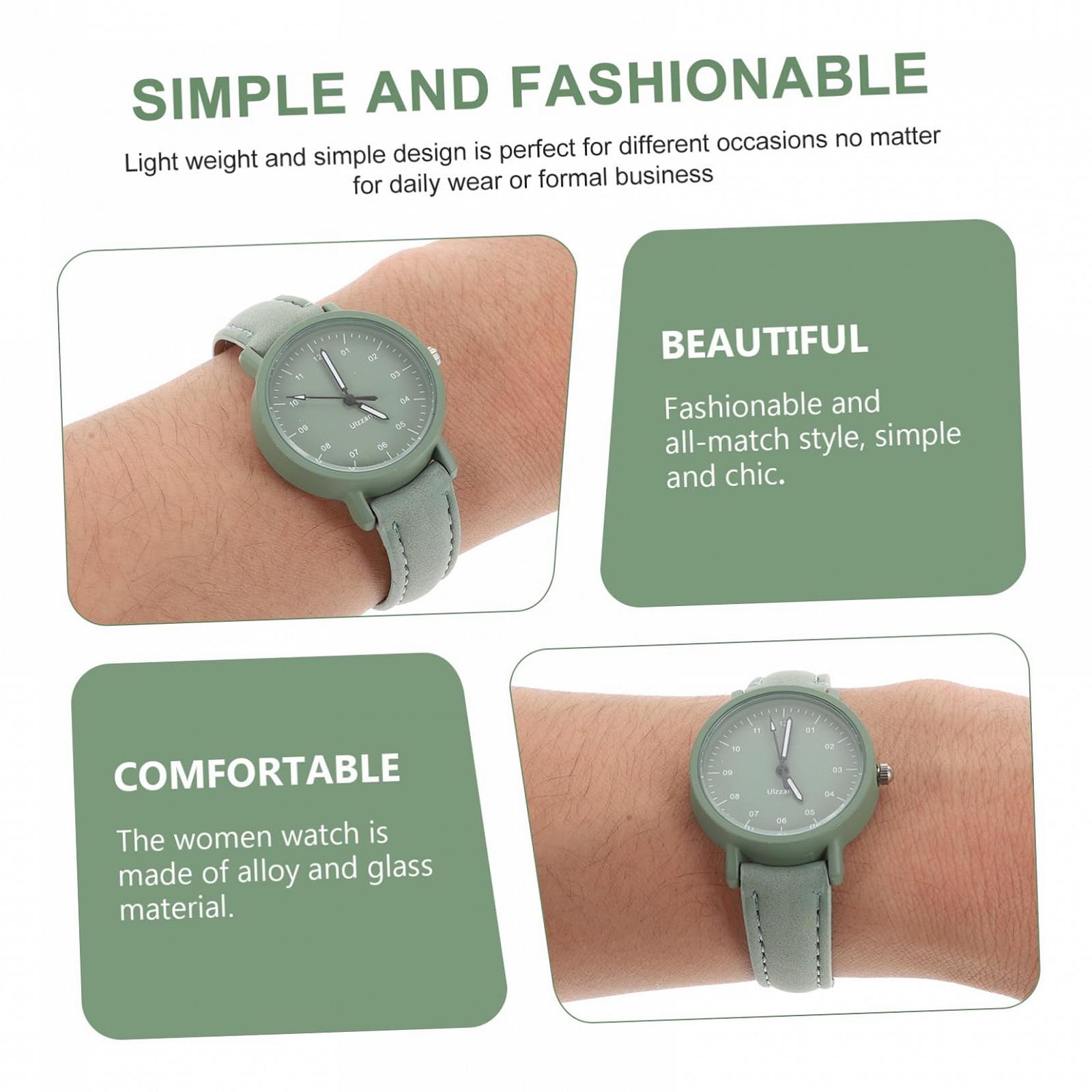 Жіночий Годинник LIFKOME Повсякденний Зелений, фото №6