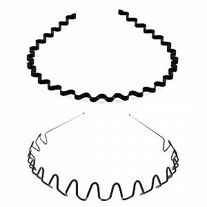 Набор металлических обручей для волос. - Фото 1