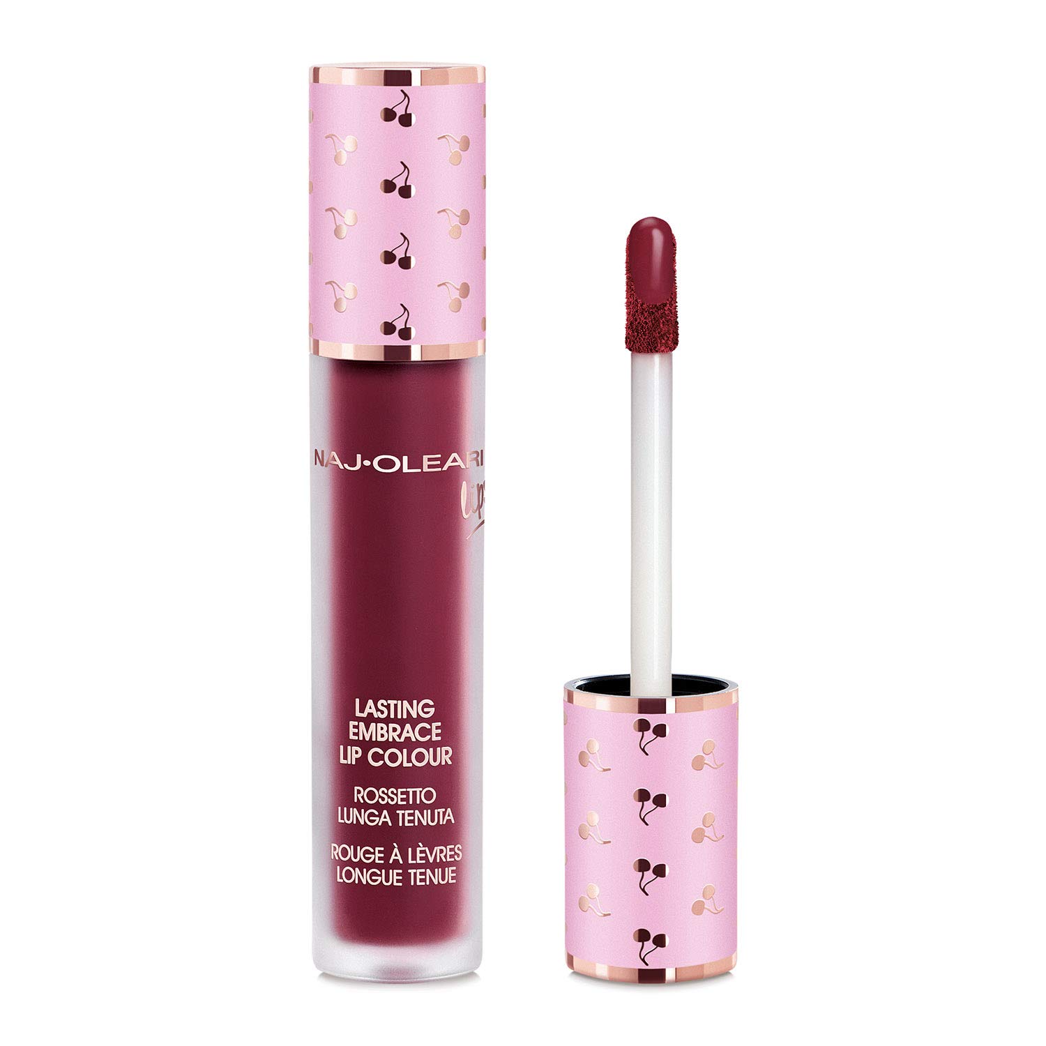Губна помада NAJ-OLEARI Permanent Hug Lip Colour 10 Burgundy Dark, фото №1 Губна помада NAJ-OLEARI Permanent Hug Lip Colour 10 Burgundy Dark, фото №1