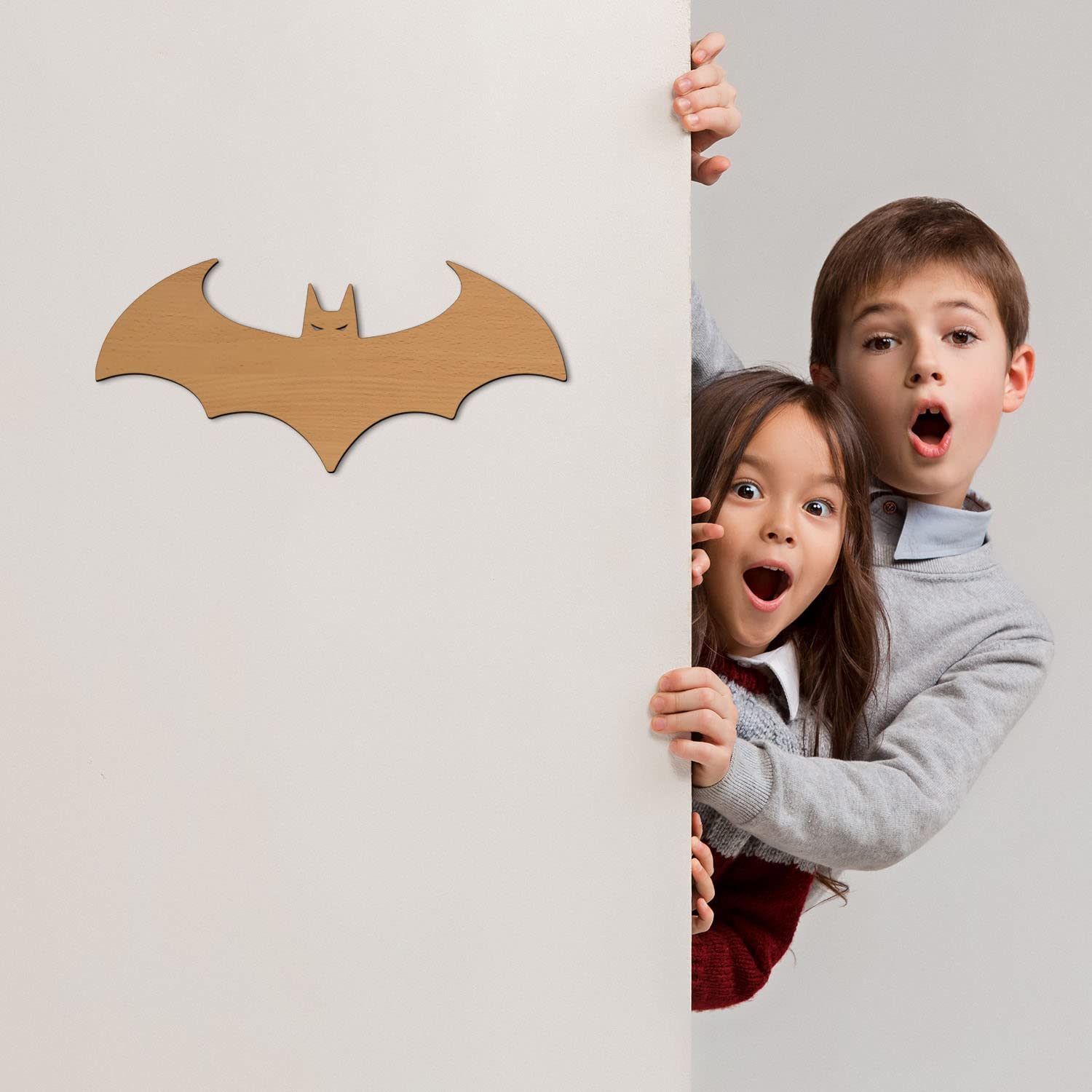 Светильник настенный DIY Бэтмен Я Ночник Декоративный Светильник Гостиная Детская Комната Дети Я МДФ Дерево батарейки, фото №5