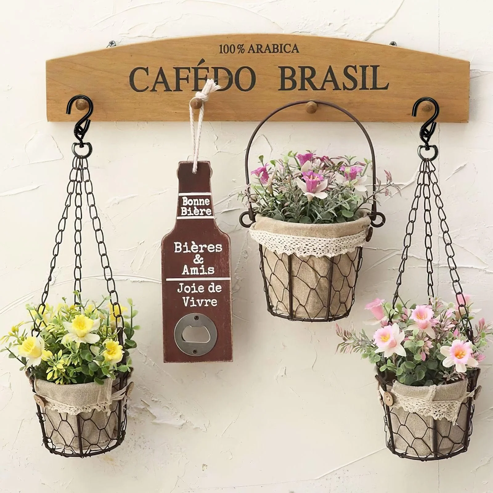 Залізні гачки поворотні 360° 5 шт Чорний, фото №6