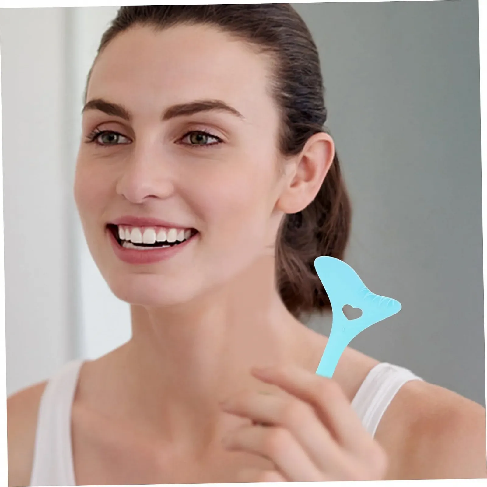 Інструменти для малювання макіяжу для підводки очей Miss Face Трафарет для захисту макіяжу з силікагелю, фото №2