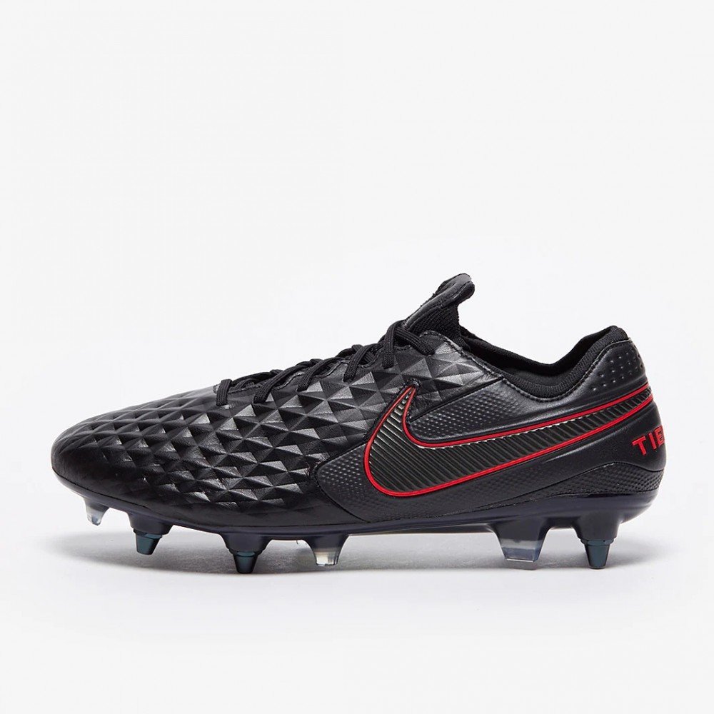 Бутсы Nike Tiempo Legend VIII Elite SG-Pro Anti-Clog Черный размер 40, фото №2