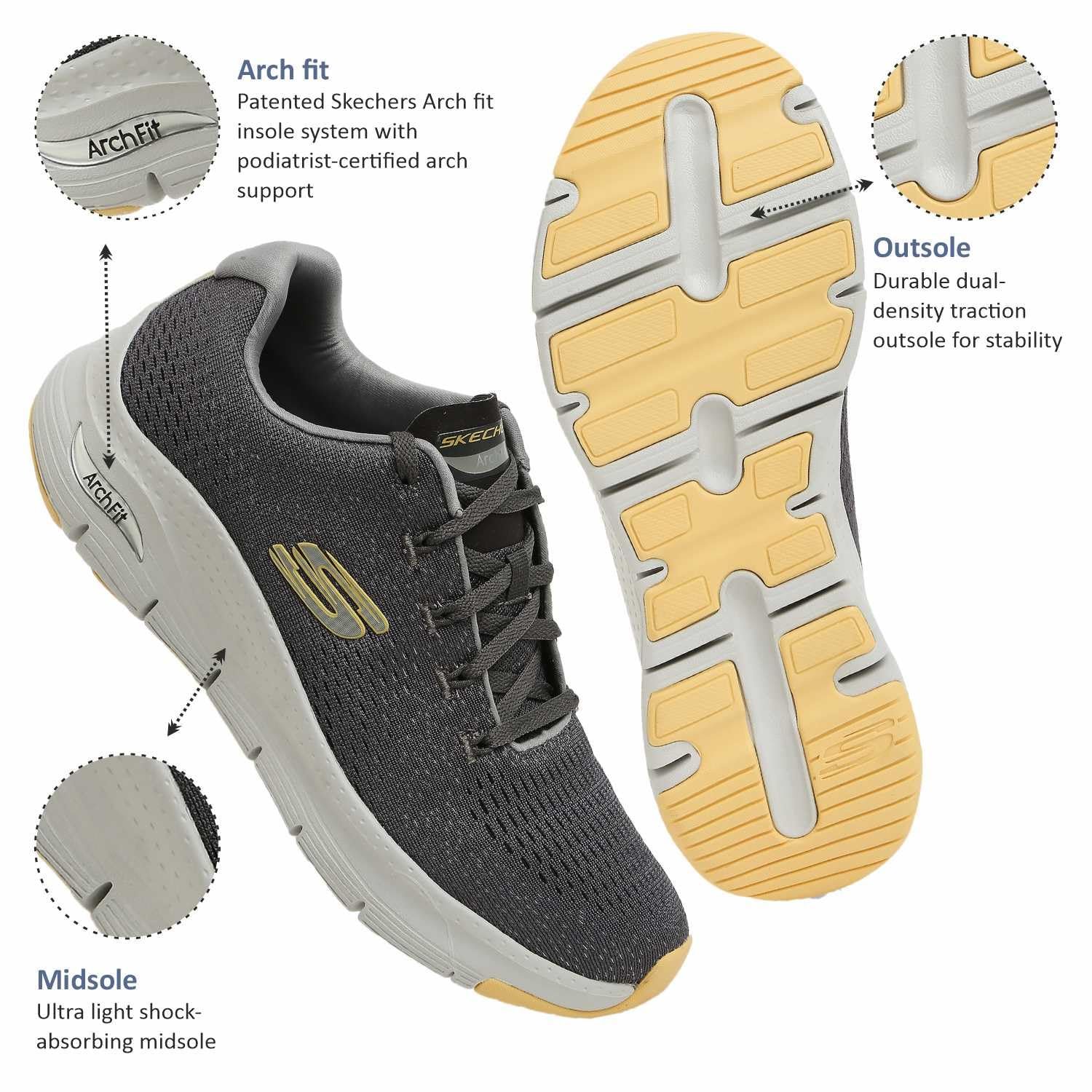 Кроссовки Skechers Unisex Smooth Street, фото №3