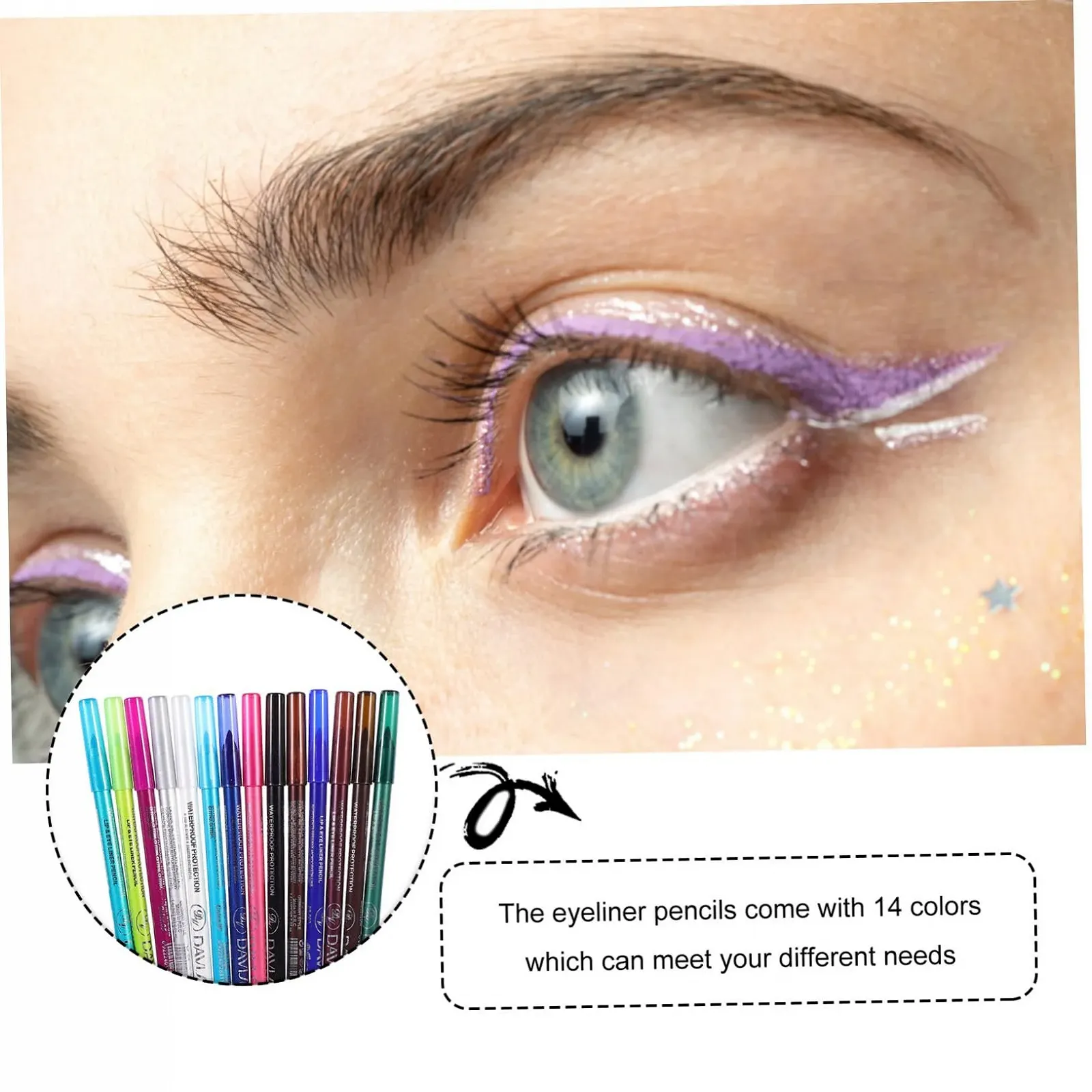 Набір Олівець для очей Angoily, фото №5 Набір Олівець для очей Angoily, фото №5