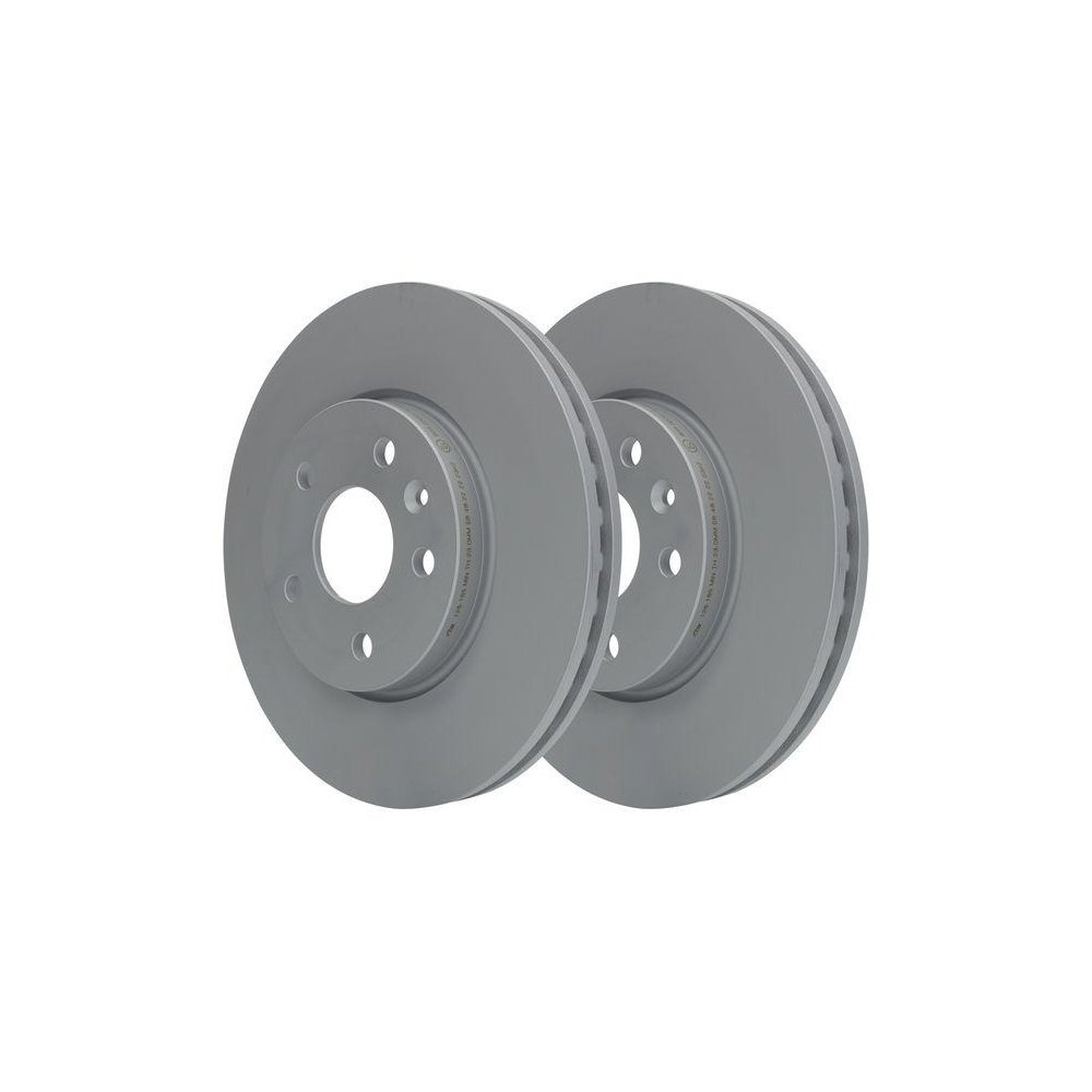 Гальмівний диск ATE 24.0126-0165.1 для OPEL VAUXHALL CHEVROLET передня вісь, фото №2