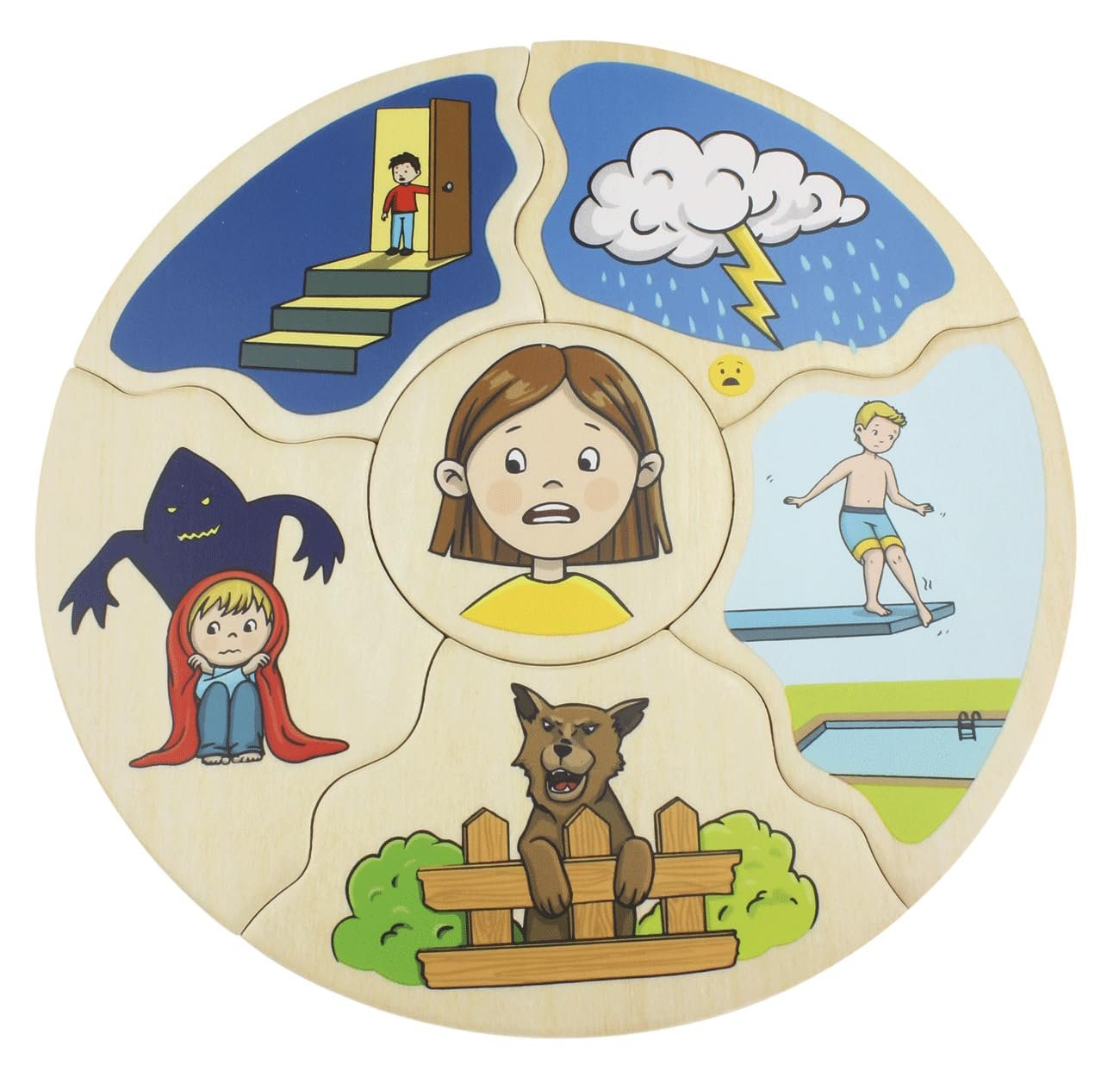 Пазл beleduc HUMANICO Emotions круглый, фото №5 Пазл beleduc HUMANICO Emotions круглый, фото №5